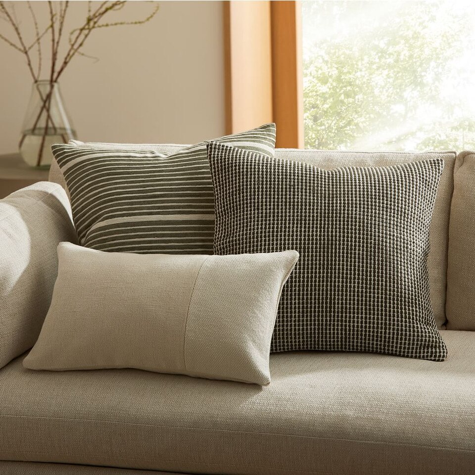 Cotton Canvas Cushion Covers West Elm UK